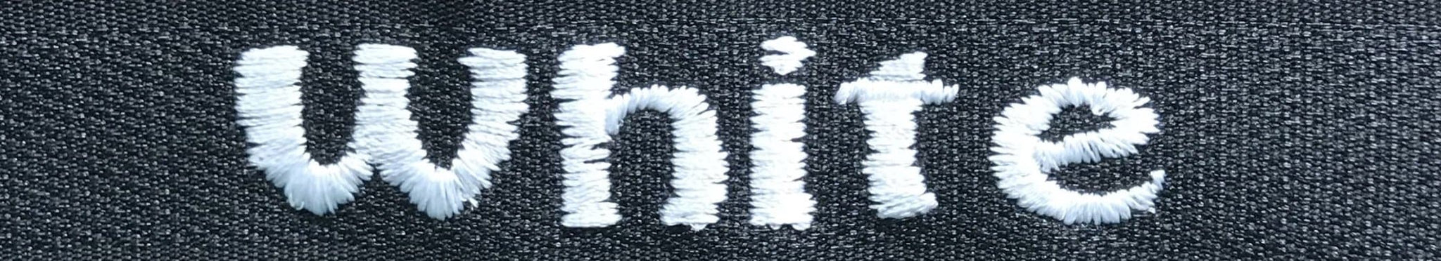 example of white embroidery