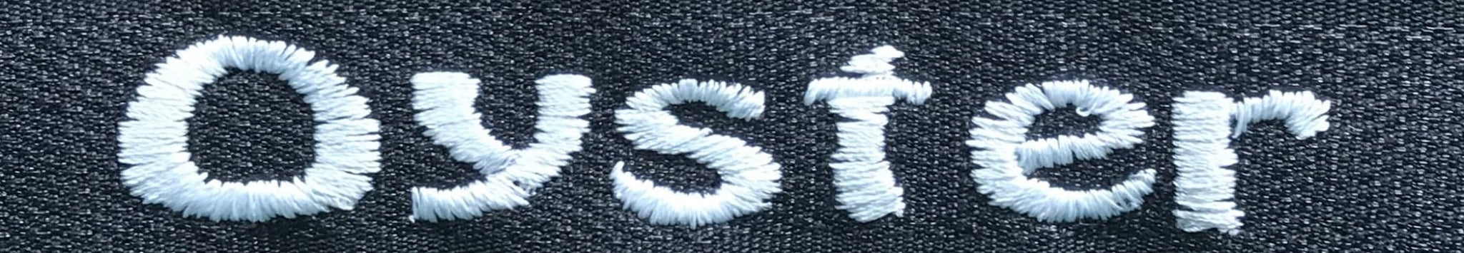 example of oyster embroidery