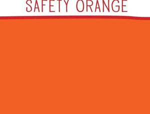 safety orange Doggie Disc Bag