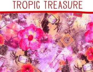 Doggie Disc Bag in Tropic Treasure