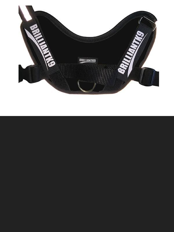 BrilliantK9 Ergonomic Dog Harness Lucy Medium Detection - BrilliantK9 -      -                                                                             