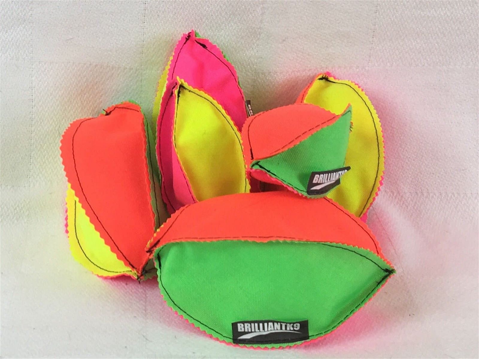 BrilliantK9 Neon Footballs - Stuffed - BrilliantK9 -      -                                                                             