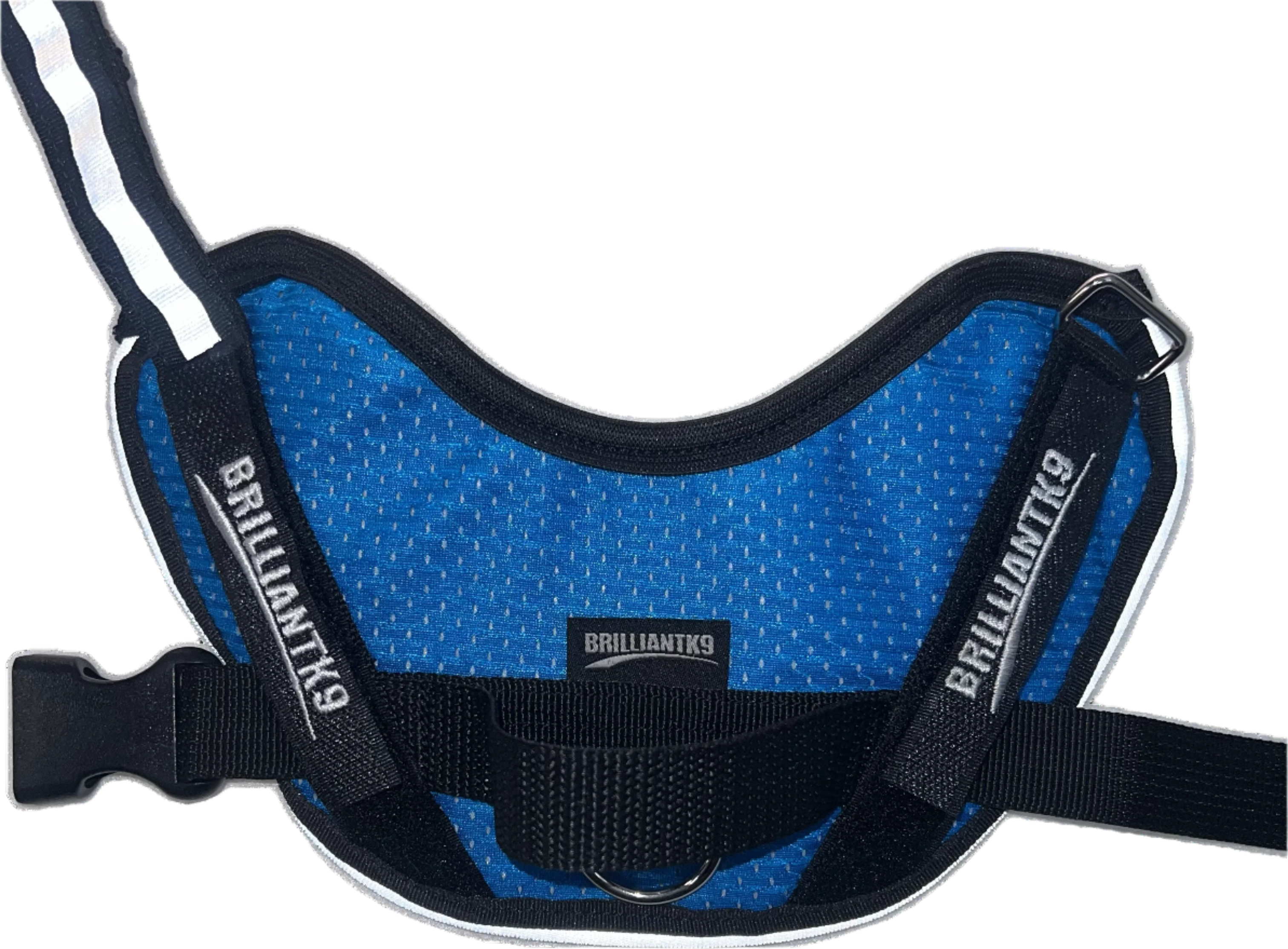 BrilliantK9 Ergonomic Small Dog Harness 10 to 20 lbs - Summer Mesh