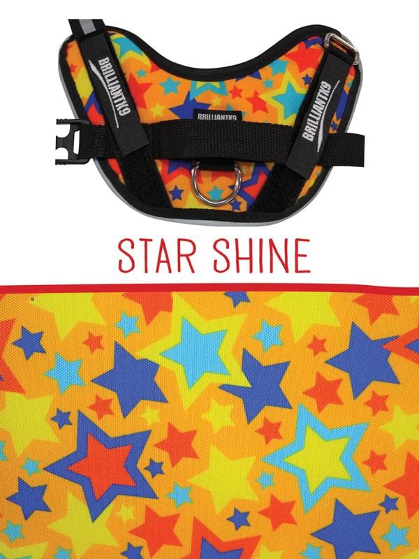 Large Service Dog Vest in Star Shine