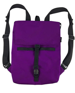 grape purple Custom Embroidered Backpack 