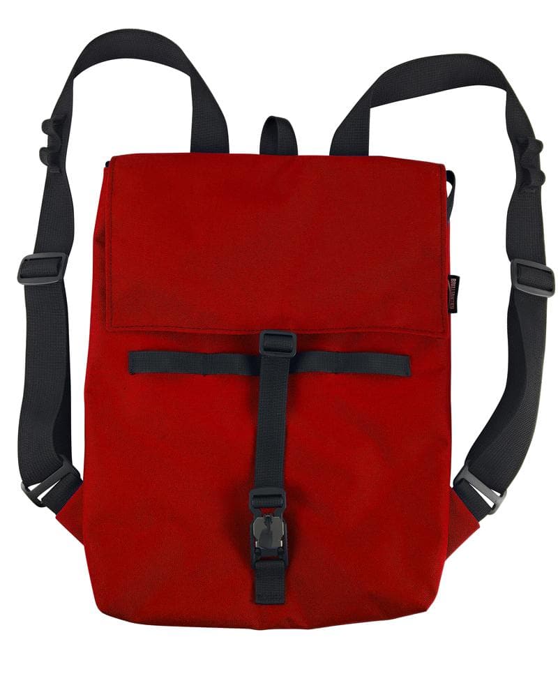 red Custom Embroidered Backpack 