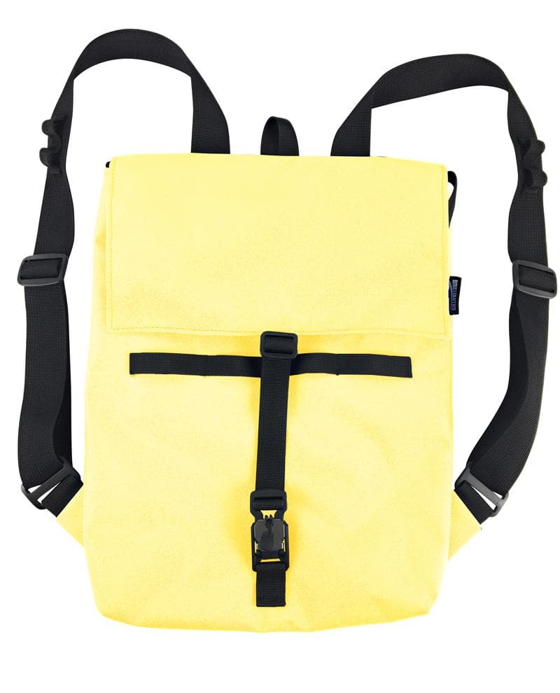 light yellow Custom Embroidered Backpack 