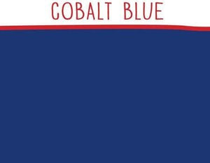 Service Dog Saddle Bags in cobalt blue