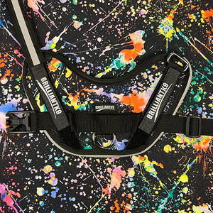 Mid-Sized Ares Sport Dog Harness in galactic splash