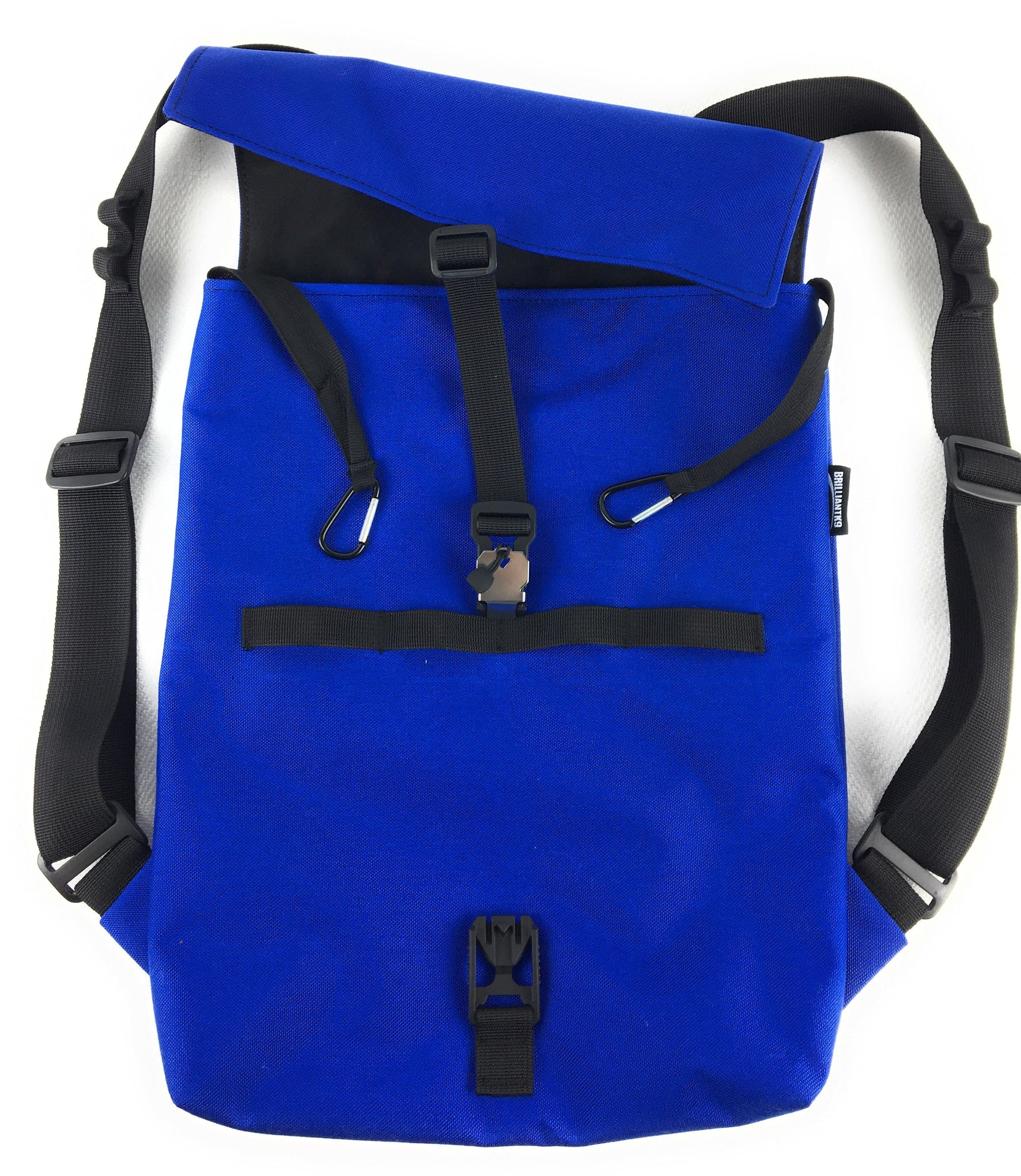 Blue Custom Embroidered Backpack 