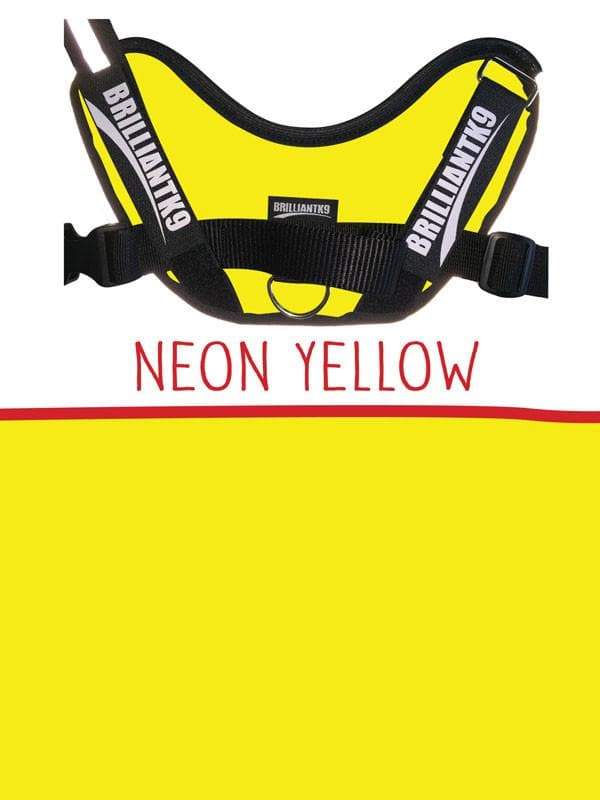 Snugg Medium Service Dog Vest in neon yellow