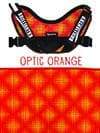 Finn Tiny Service Dog Vest in optic orange