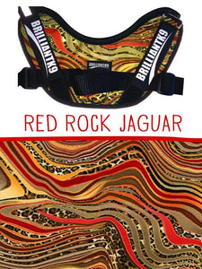 Large Service Dog Vest in Red Rock Jaguar
